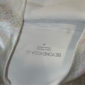 Beyond Yoga Multicolor Shimmer Leggings